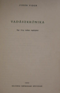 Vadászkrónika