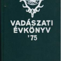 vadászati évkönyv 1975