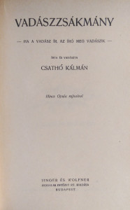 vadászzsákmány