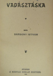 Bársony István - Vadásztáska