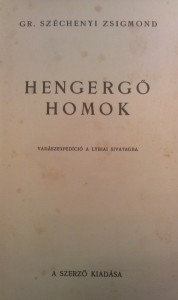 hengergő homok vadászkönyv