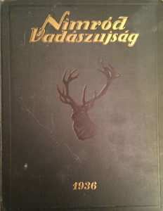 nimród vadászújság 1936