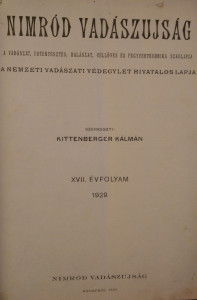 nimród 1929