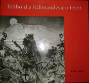 telihold a kilimandzsáró felett