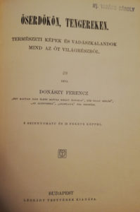 donászy ferenc őserdőkön