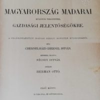 Magyarország madarai chernel istvan