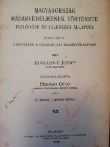 magyarország madárvédelome kukuljevic