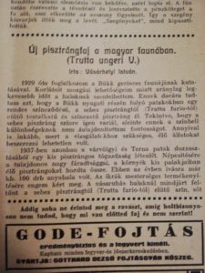 Magyar Vadászujság 1941 evfolyam