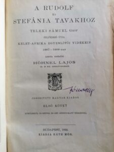 A Rudolf és Stefánia tavakhoz hohnel teleki