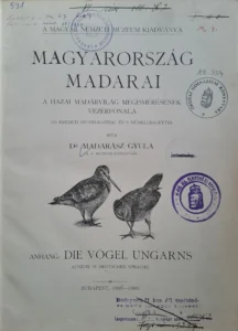 Madarász Gyula - Magyarország madarai