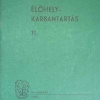 Élőhely karbantartás