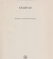 Szederjei Ákos szarvas