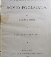 Herman Ottó - A halgazdaság rövid foglalatja 1888