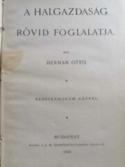 Herman Ottó - A halgazdaság rövid foglalatja 1888