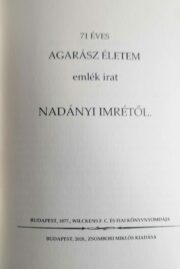 Nadányi Imre - 71 éves agarász életem