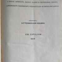 Nimród Vadászújság 1934