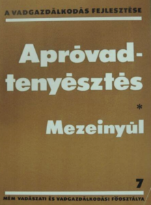 Dr. Széky Pál - Apróvadtenyésztés - Mezeinyúl